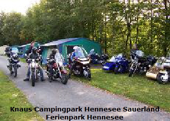 Stellpltze Knaus Camping Sauerland Ferienhaus Hennesee     FEWO Ferienwohnung   Ferienpark 