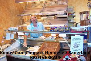   FERIENPARK FERIENDORF  Hennesee  Knaus Campingpark Hennesee : Kiosk