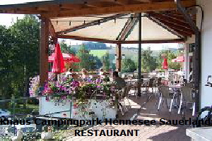 FERIENPARK FERIENDORF  Knaus Campingpark Hennesee Sauerland: RESTAURANT