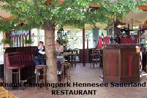 FERIENPARK FERIENDORF  Knaus Campingpark Hennesee Sauerland:  RESTAURANT
