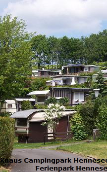 Stellpltze Knaus Camping Sauerland Ferienhaus Hennesee      FEWO Ferienwohnung   Ferienpark 