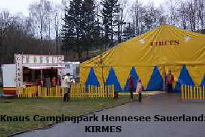 FERIENPARK FERIENDORF  Knaus Campingpark Hennesee Sauerland: KIRMES
