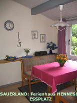 SAUERLAND FERIENPARK : Ferienhaus HENNESEE-  E�platz