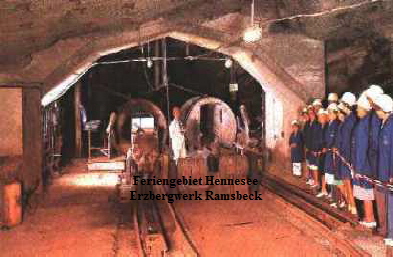 FERIENPARK FERIENDORF Hennesee Sauerland : Erzbergwerk FERIENPARK FERIENDORF Hennesee Sauerland : Erzbergwerk