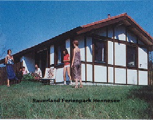 Sauerland Ferienhaus   FERIENPARK FERIENDORF  am Hennesee  