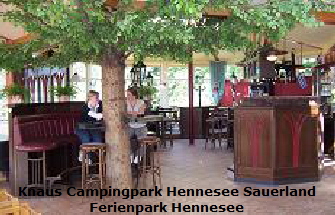 Restaurant Knaus Camping Sauerland Ferienhaus Hennesee   FEWO Ferienwohnung