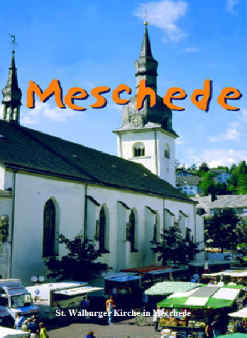 Ferienpark Hennesee Sauerland :   Meschede  St. Walburger Kirche